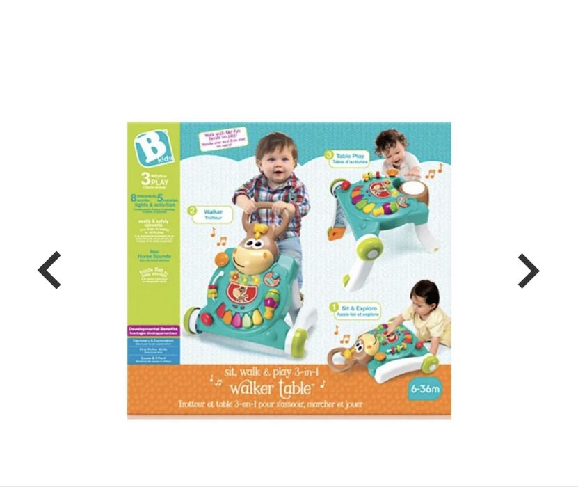 Antemergator si Masa de activitati B-Kids - Calut
