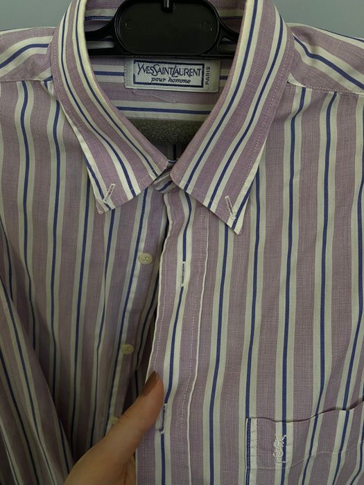 Cămașa YSL vintage bumbac 100%