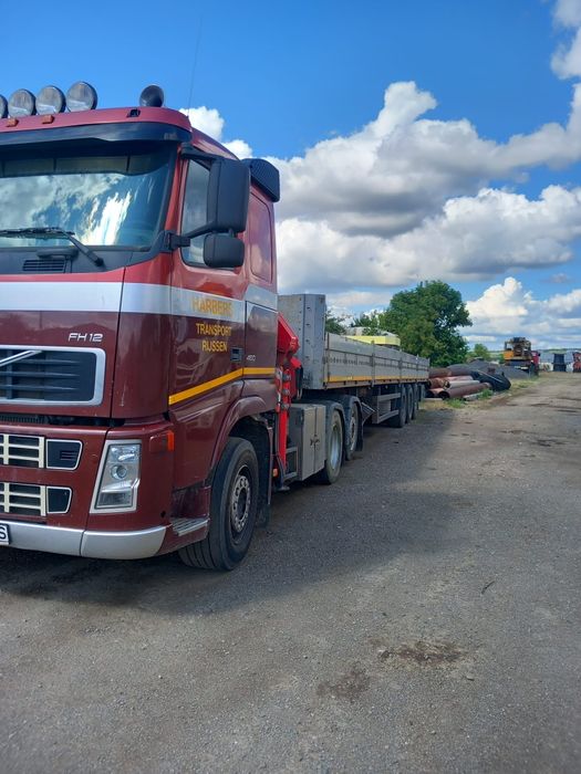 Vand Volvo FH 12 + macara HMF