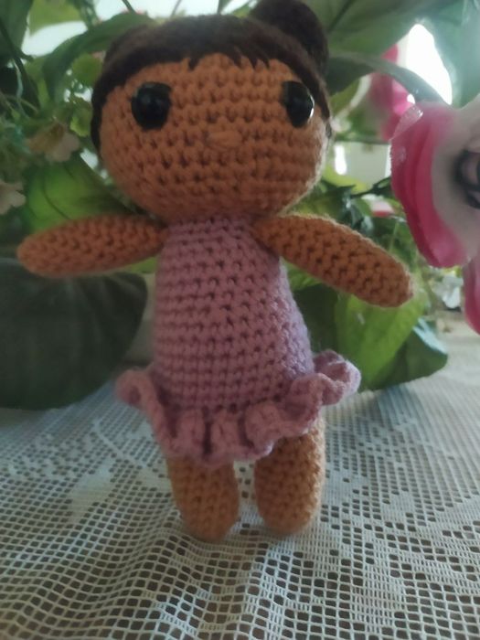 Продаётся вязанная куколка