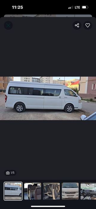 Turitiskiy mikroavtobus sotiladi holati alo