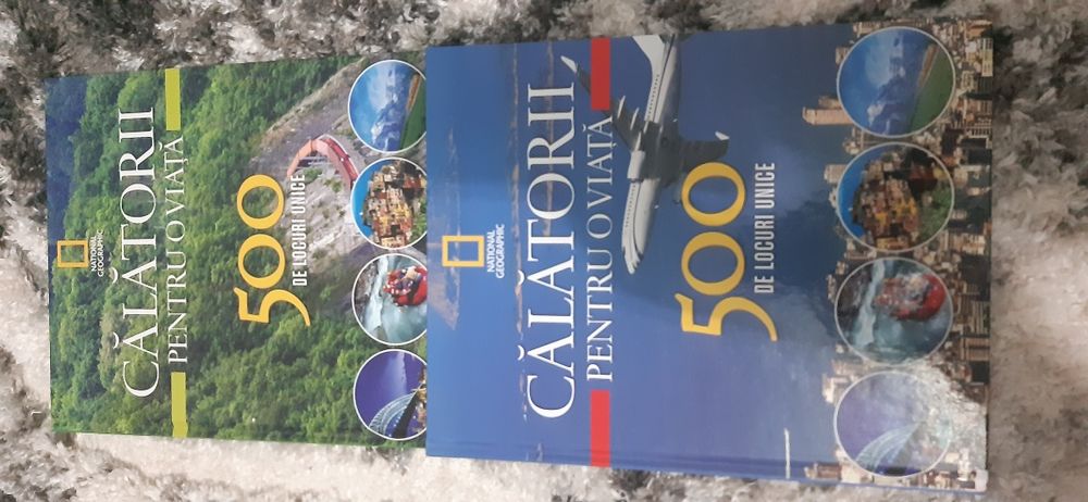 Vand carte 500 Călătorii pentru o viață de la National Geografic Noi
