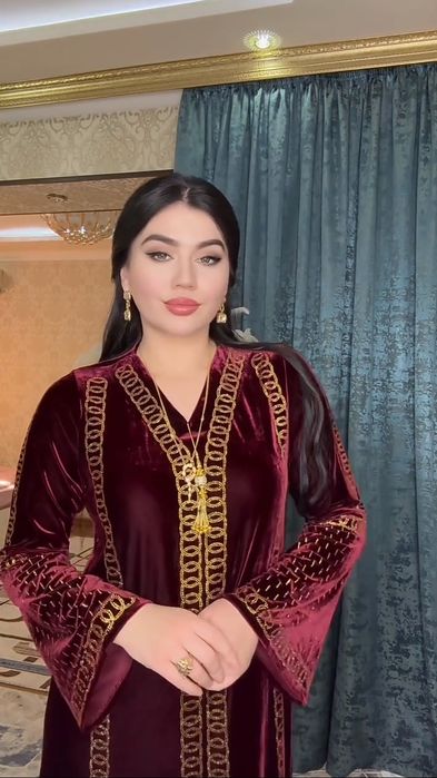 Oʻz qadrini bilgan opa singillarimiza uchun abaya koʻylak sifati alo