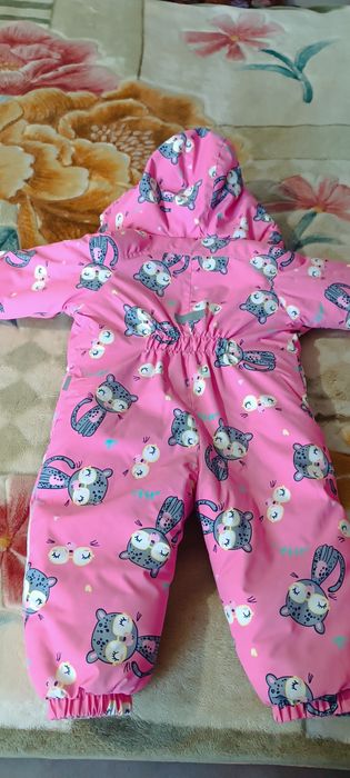 Детский зимний комбинезон для девочки