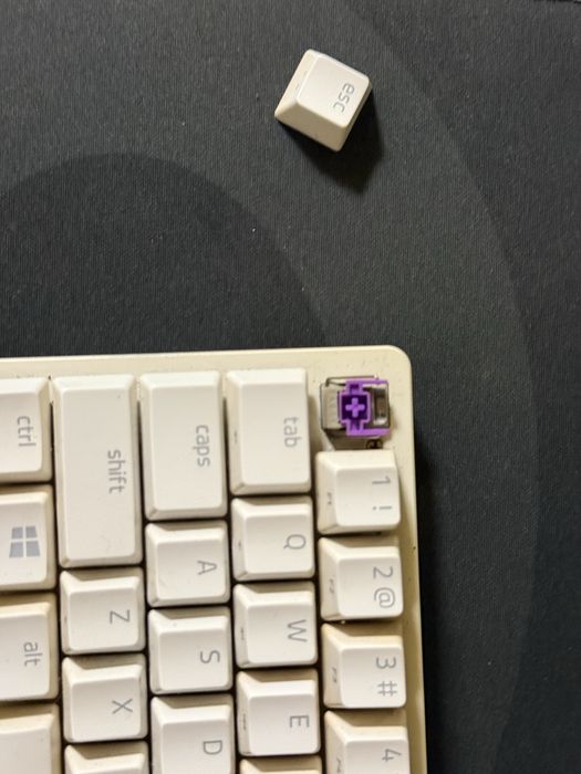 Razer Huntsman mini purple switches