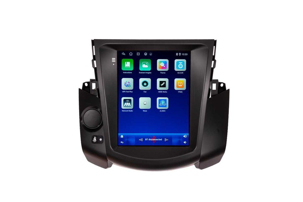 Navigatie Toyota Rav 4 Tip Tesla Ecran Vertical Android 14 Carplay Wireless Android Auto + Camera