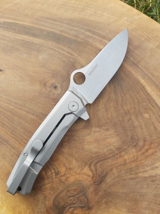 Сгъваем джобен нож Spyderco SpyMyto,Micarta/Titanium, С265