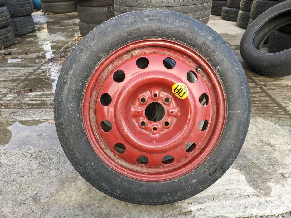 Резервна гума Патерица - 15 цола 4х98 - Fiat