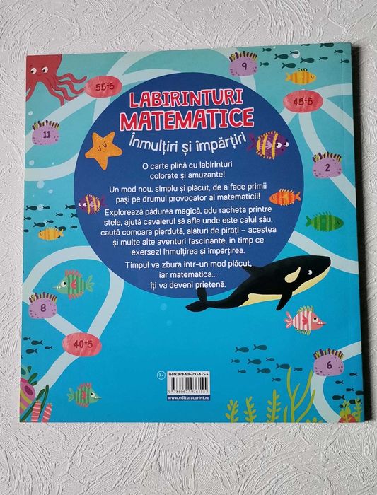 Labirinturi matematice Înmulțiri împărțiri Angelika Scudamore Corint