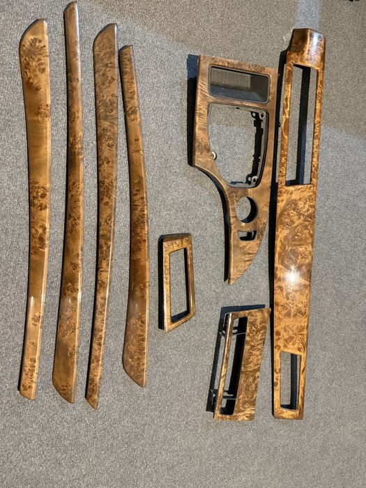 Махагонови  лайсни BMW E60 E61 фейс