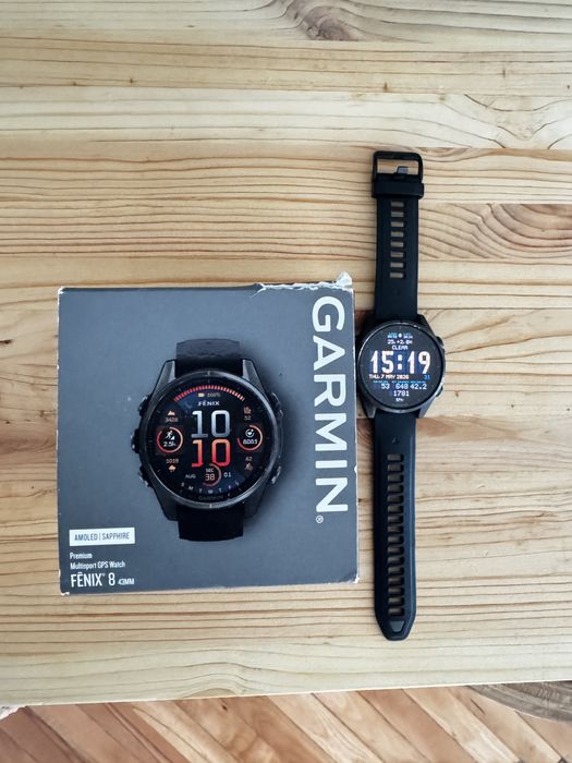 Garmin Fenix 8 Titan Sapphire 43mm