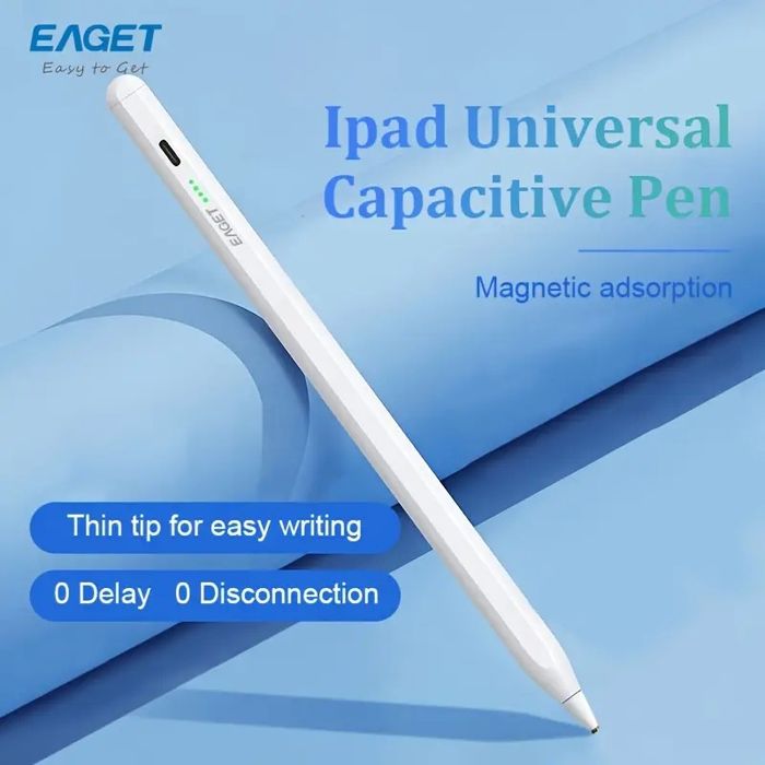 Емкостная ручка EAGET для iPad - магнитное крепление, сверхтонкий
