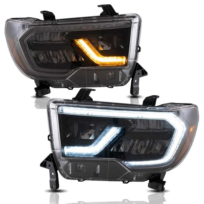 Комплект фарове FULL LED Toyota Sequoia 08 - 2020 / Tundra 07 - 2013г.