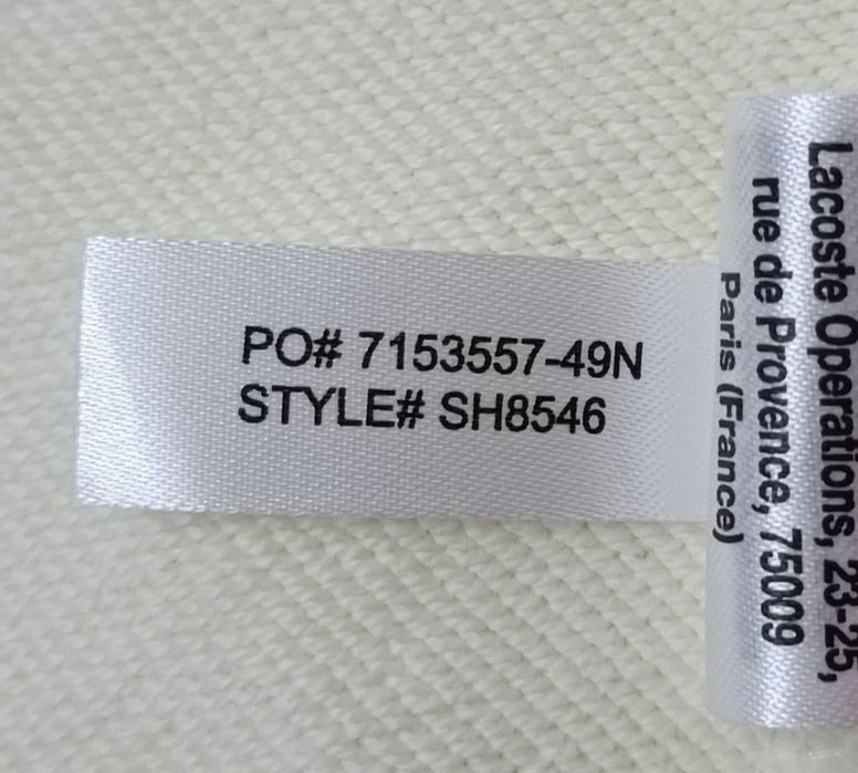 Lacoste Sweatshirt оригинално горнище 2XL памучен суичър горница