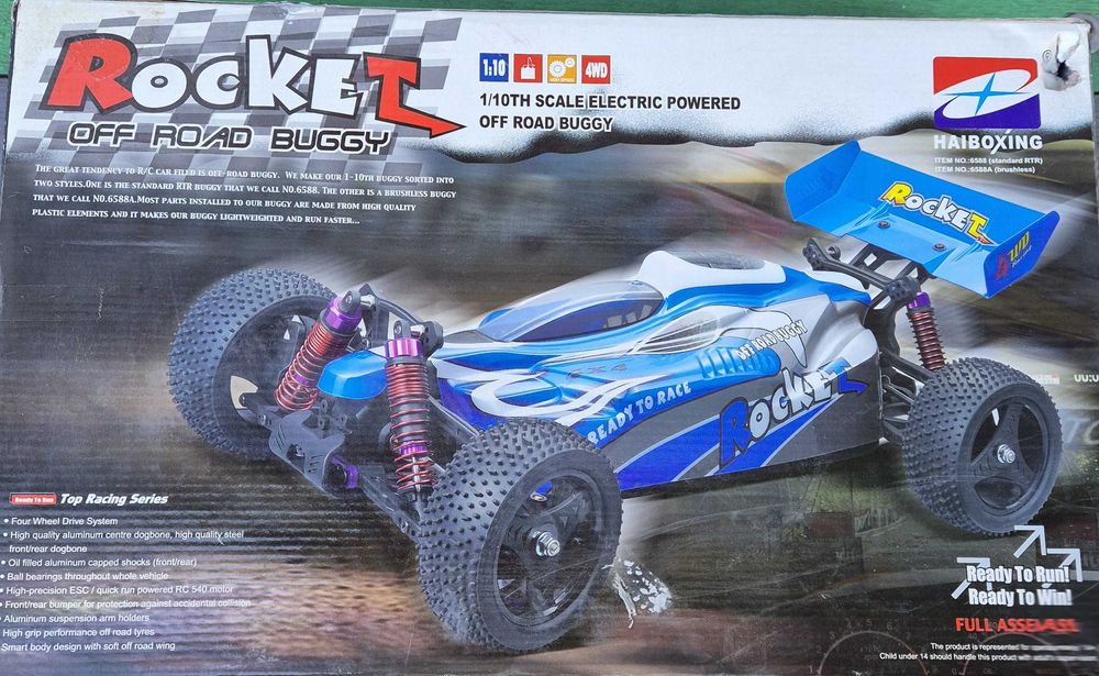 Нов Haiboxing (HBX) Rocket Buggy безчетков 4x4 1/10