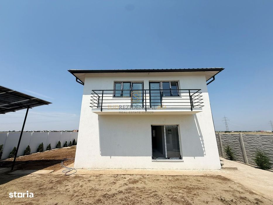 Vila Individuala Moderna / 4 Camere / 2 Bai / Panouri Solare