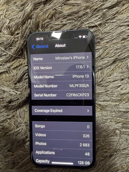 iphone 13 midnight