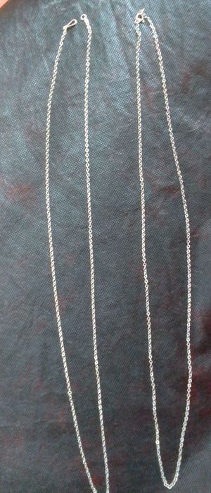 Новые серебряные серьги и цепочки