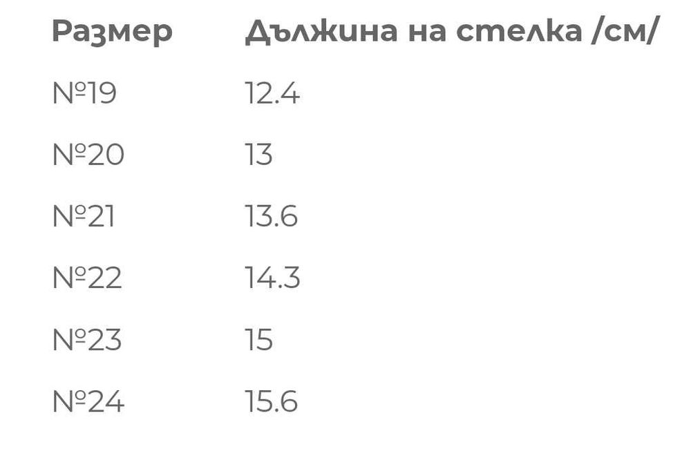 Бебешки ботуши Колев & Колев N° 21