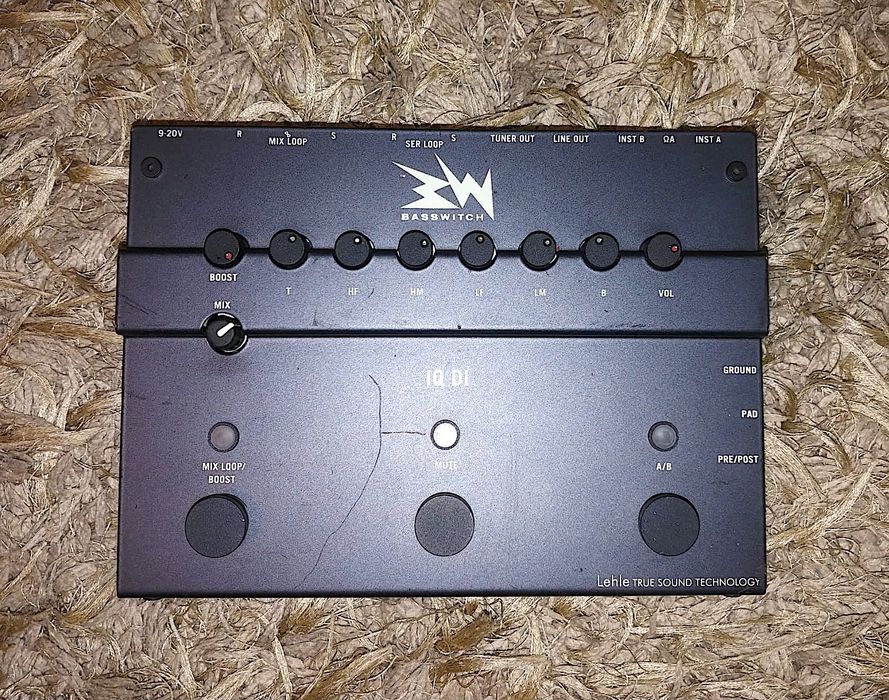 Lehle RMI Basswitch IQ DI pedala chitara bass de calitate