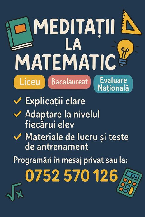 Meditatii Matematică