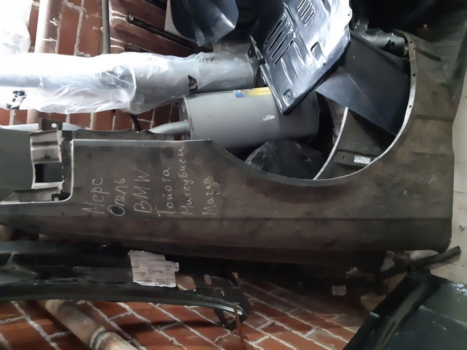 Крыло бампер капот решётки