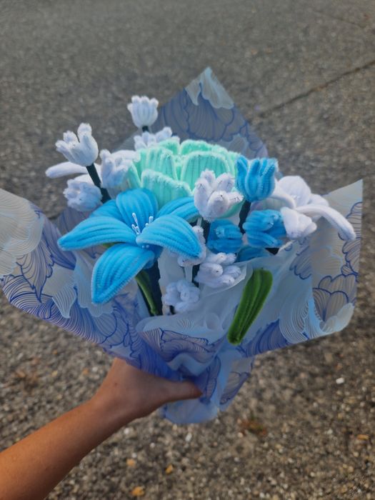 Buchet realizat manual