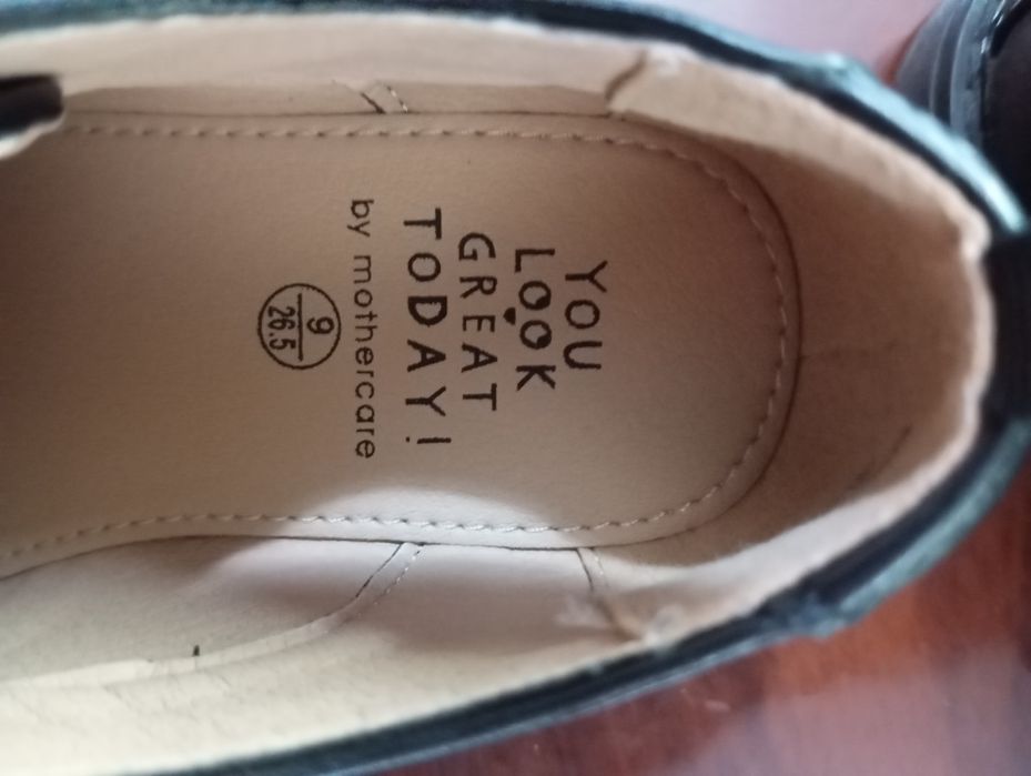 Новые Туфли MOTHERCARE для мальчика