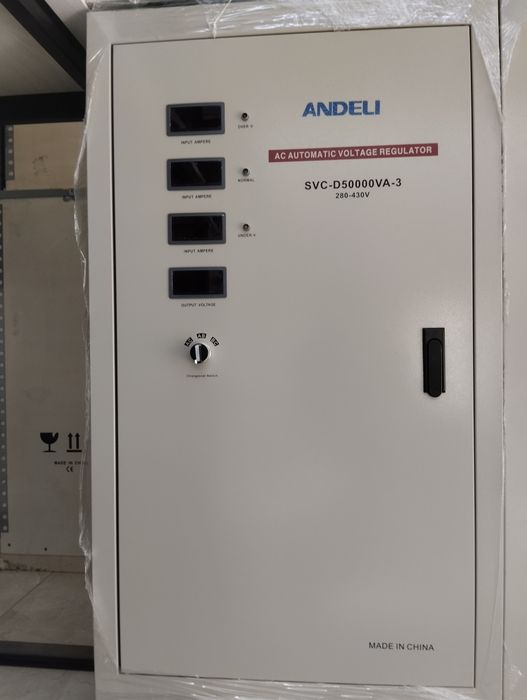 Stabilizator стабилизатор stabilzatr Andeli SVC 50-kva 280v-430v