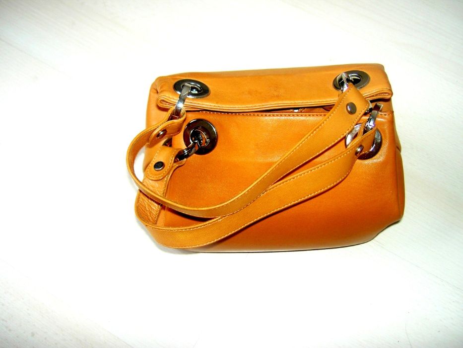 Poșetă retro Dan Coma, 100% piele