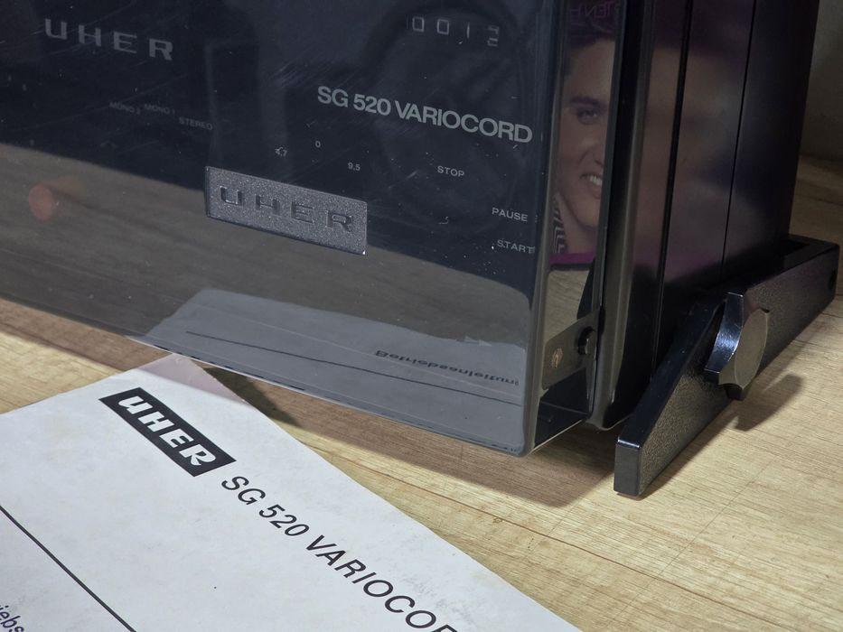 Magnetofon UHER SG-520 variocord, retro , cu amplificare si boxe