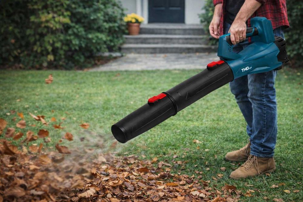 Suflanta frunze THO pe acumulator puternica usoara