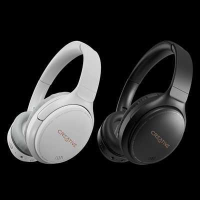 Слушалки Zen Hybrid, SXFI Ready, Super X-Fi, ANC, Бял/Черен/12 м. г.