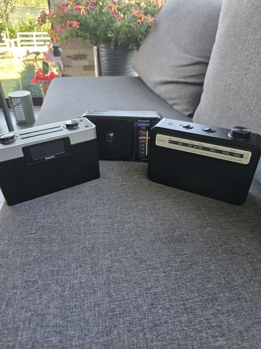 Radio portabil  Panasonic, Philips,Gemmac