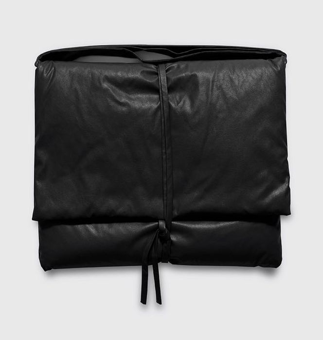 Сумка-батон Ushatava чёрная кожа оригинал — идеал!