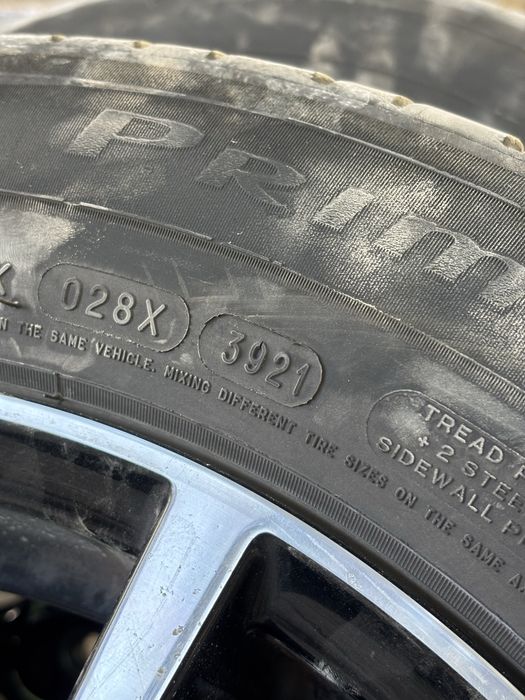 Оригинални джанти Borbet BL5 17 с гуми Michelin