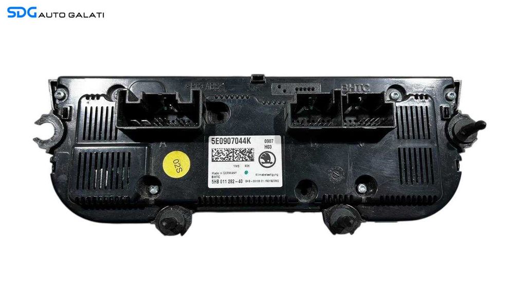 Climatronic Panou Comanda AC Clima cu Incalzire in Scaune si in Parbriz Skoda Octavia 3 2013 - 2017 Cod 5E0907044K [L6096]