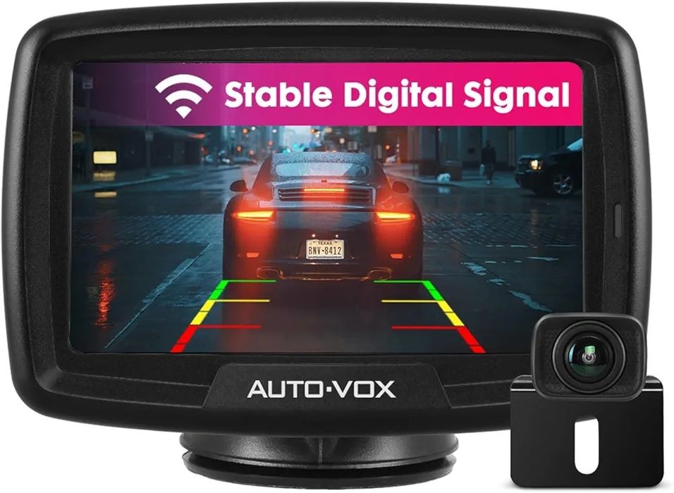 ТопЦена!Висококачествен Безжичен Комплект Камера с 4.3'' TFT LCD монит