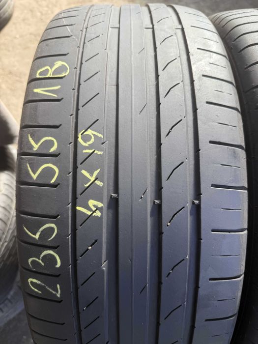 4x Anvelope Vara 235/55 R18 - Continental Conti Sport Contact 5