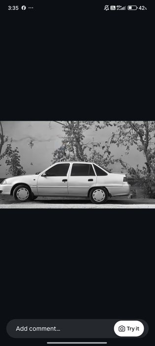 Neksiya 2 2016 yili Moshina edial Tanirobka ruxsatnomasi bilan 11 oyga