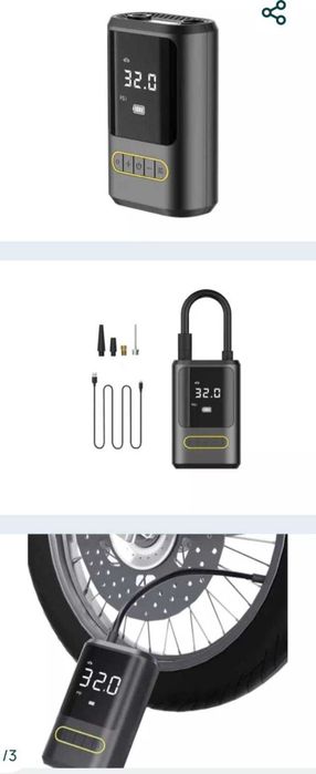 IWH Mini акумулаторен компресор