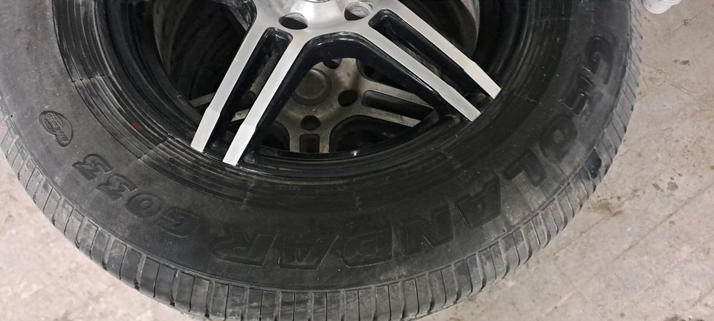 Продам летнюю резину в сборе