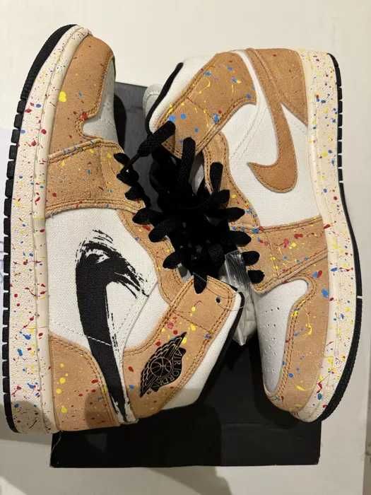Jordan 1 Brushstroke mid