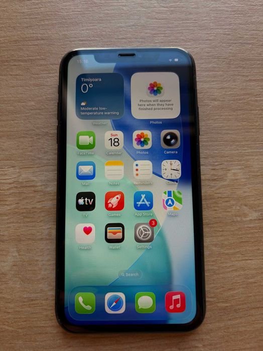 iPhone 11, 256GB, baterie schimbata