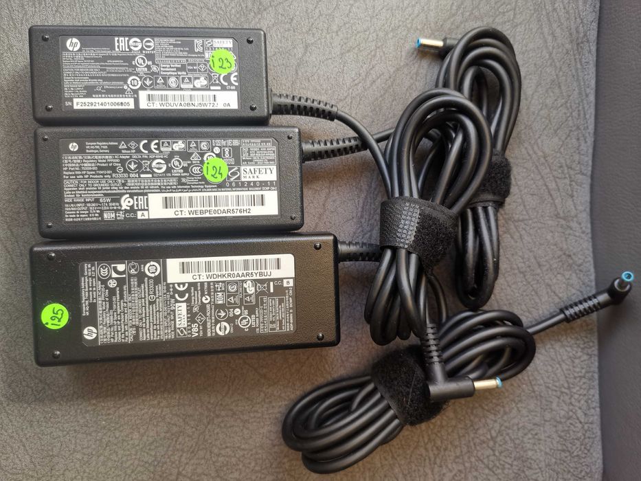 HP Incarcator ac Adaptor 90W-65W-45W de 19.5V mufa subtire Albastra