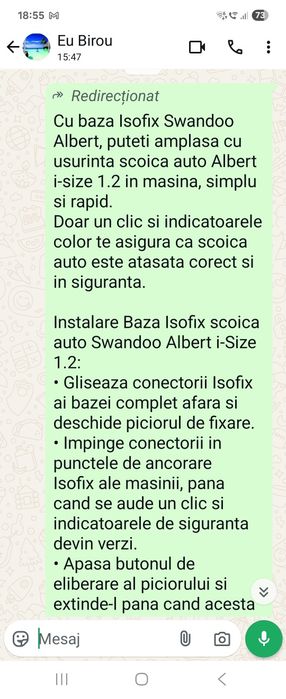 Scoica pentru bebe