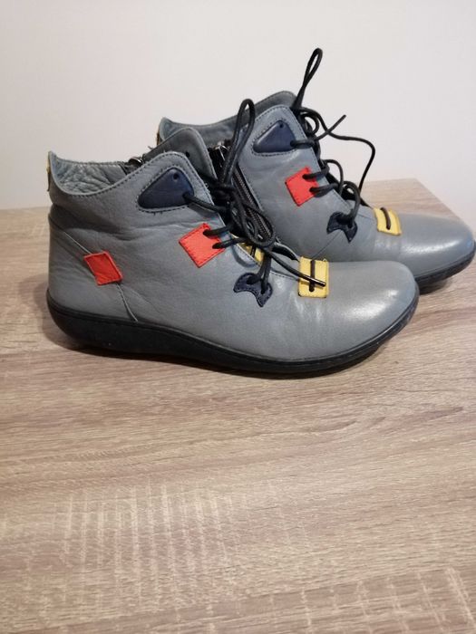 Ghete colorate din piele naturala, 37
