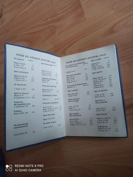 Noul testament anul tiparire 1995