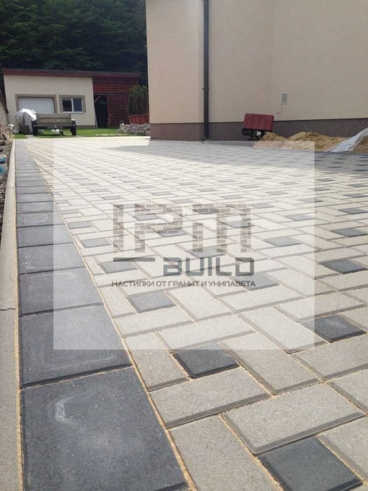 Редене на павета и тротоарни плочки, гранитни павета и бордюри Лозенец