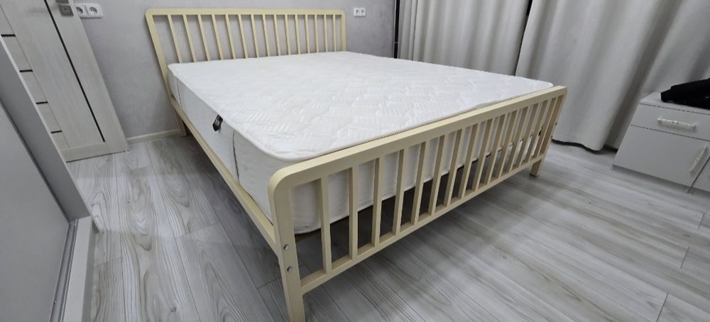 Металлическая кровать, Евро Стиле, От производителя, Ишлаб чикарувчида